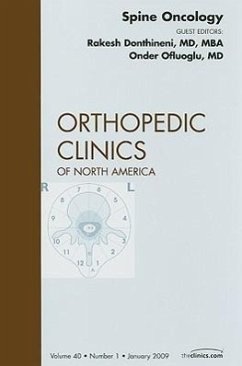 Spine Oncology, an Issue of Orthopedic Clinics - Ofluoglu, Onder; Donthineni, Rakesh