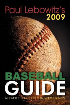 Paul Lebowitz's 2009 Baseball Guide - Lebowitz, Paul