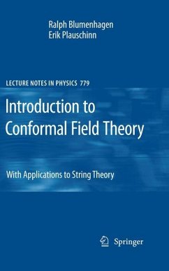 Introduction to Conformal Field Theory - Blumenhagen, Ralph;Plauschinn, Erik