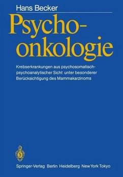 Psychoonkologie - Becker, Hans