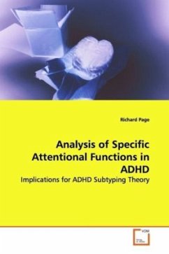 Analysis of Specific Attentional Functions in ADHD - Page, Richard