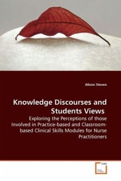 Knowledge Discourses and Students Views - Steven, Alison