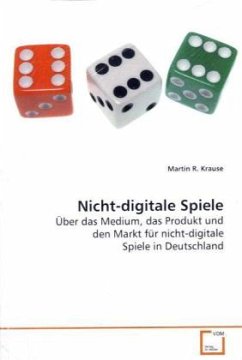 Nicht-digitale Spiele - Krause, Martin R.