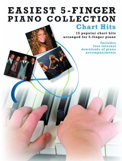 Cover Chart Hits: for 5-finger piano (with text)