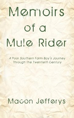 Memoirs of a Mule Rider - Jefferys, Macon