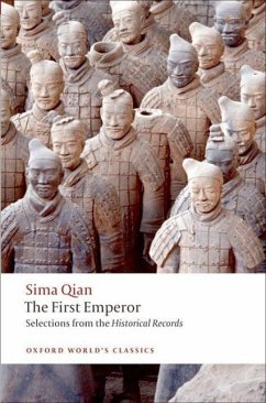 The First Emperor - Qian, Sima; Brashier, K. E. (Associate Professor of Religion (Chinese) and Human