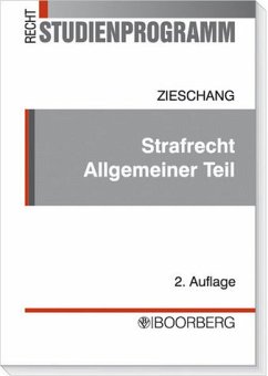 Strafrecht Allgemeiner Teil - Zieschang, Frank