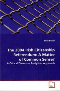 The 2004 Irish Citizenship Referendum: A Matter of Common Sense? - Brandi, Silvia