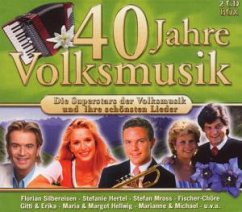 Cover 40 Jahre Volksmusik Vol.1