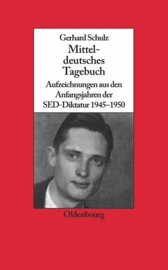 Mitteldeutsches Tagebuch - Schulz, Gerhard