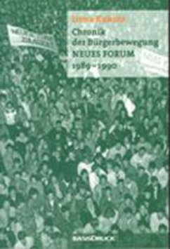 Cover Chronik der Bürgerbewegung Neues Forum 1989 - 1990