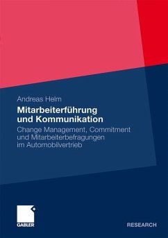 Mitarbeiterführung und Kommunikation - Helm, Andreas