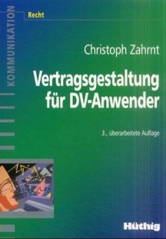 Cover Vertragsgestaltung für DV-Anwender