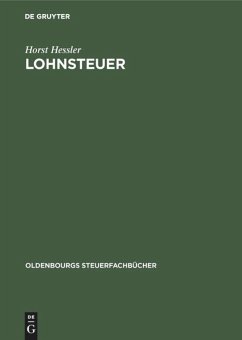 Lohnsteuer - Hessler, Horst