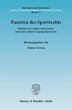 Facetten des Sportrechts - Bild 1