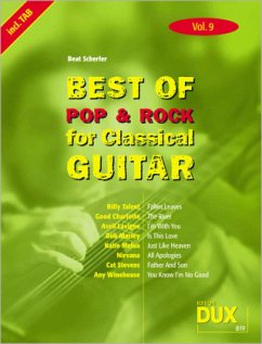 Best of Pop & Rock for Classical Guitar