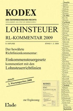 KODEX Lohnsteuer-Richtlinienkommentar Stand 1.2.2009