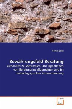 Bewährungsfeld Beratung - Seibt, Heiner