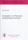 Evaluation von Personalentwicklung on-the-job