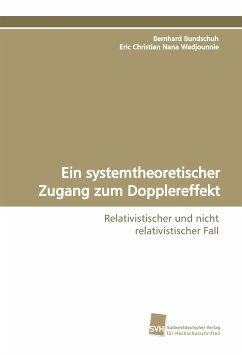 Ein systemtheoretischer Zugang zum Dopplereffekt - Bundschuh, Bernhard