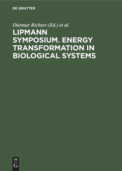 Cover Lipmann Symposium. Energy transformation in biological systems