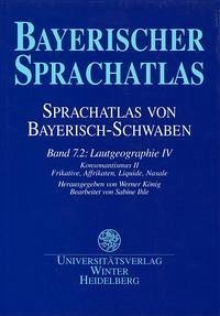 Sprachatlas von Bayerisch-Schwaben (SBS) / Lautgeographie IV - Hinderling, Robert / König, Werner / Eichinger, Ludwig / Eroms, Hans-Werner / Haider Munske, Horst / Wolf, Norbert Richard (Hgg.)