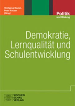 Cover Demokratie, Lernqualität und Schulentwicklung