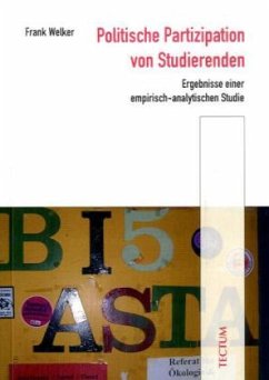 Cover Politische Partizipation von Studierenden