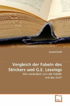 Vergleich der Fabeln des Strickers und G.E. Lessings - Pechli, Zsanett