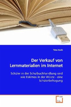 Der Verkauf von Lernmaterialien im Internet - Koch, Timo
