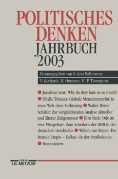 Politisches Denken, Jahrbuch 2003