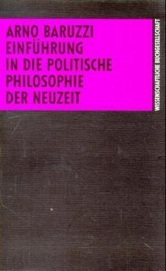 Cover Einführung in die politische Philosophie der Neuzeit