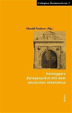 Cover Heideggers Zwiegespräch mit dem Deutschen Idealismus