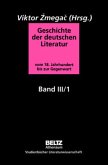 Geschichte der deutschen Literatur Band III/1