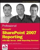 Professional Microsoft SharePoint 2007 Reporting with SQL Server 2008 Reporting Services Professional Microsoft SharePoint 2007 Reporting with SQL Server 2008 Reporting Services