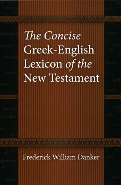 Cover The Concise Greek-English Lexicon of the New Testament