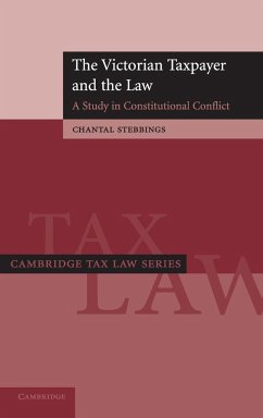 The Victorian Taxpayer and the Law - Stebbings, Chantal