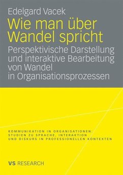 Wie man über Wandel spricht - Vacek, Edelgard