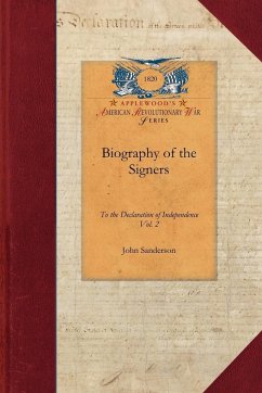 Biography of the Signers V2 - Sanderson, John