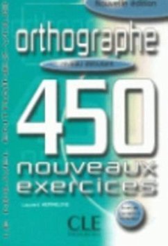 Orthographe 450 Exercises Textbook + Key (Beginner) - Sirejols