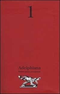 Cover Adelphiana. Pubblicazione permanente