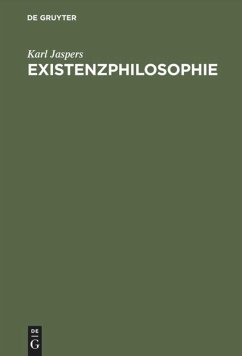 Existenzphilosophie - Jaspers, Karl