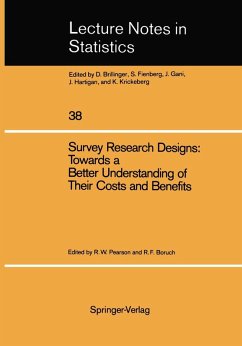 Cover Survey Research Designs: Towards a Better Understanding of Their Costs and Benefits