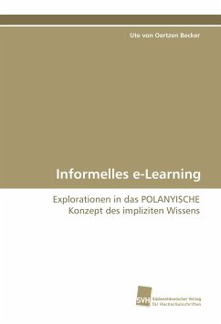 Informelles e-Learning - Oertzen Becker, Ute von