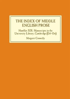 The Index of Middle English Prose - Connolly, Margaret