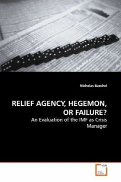 RELIEF AGENCY, HEGEMON, OR FAILURE? - Baechel, Nicholas