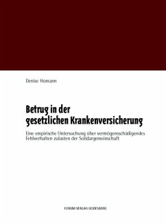 Cover Betrug in der gesetzlichen Krankenversicherung