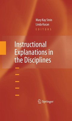 Instructional Explanations in the Disciplines - Stein, Mary Kay / Kucan, Linda (ed.)