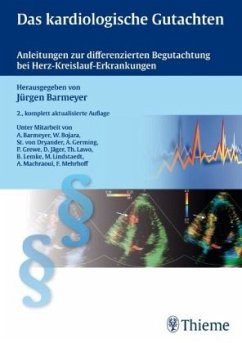 Das kardiologische Gutachten - Barmeyer, Jürgen