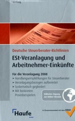 Cover ESt-Veranlagung und Arbeitnehmer-Einkünfte / Deutsche Steuerberater-Richtlinien